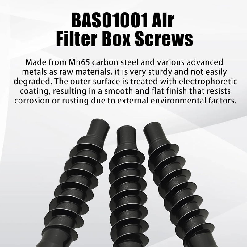 AMZAUTO Air Filter Box Screw, BAS01001 Air Filter Housing Retaining Bolts, Replaces #11611199 Car Repair Accessories Compatible with Chevrolet, Buick, GMC, Cadillac, 5 Pack - Image 5